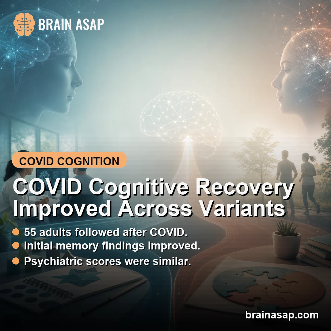 COVID Neurocognitive Recovery Improved After Alpha/Delta and Omicron