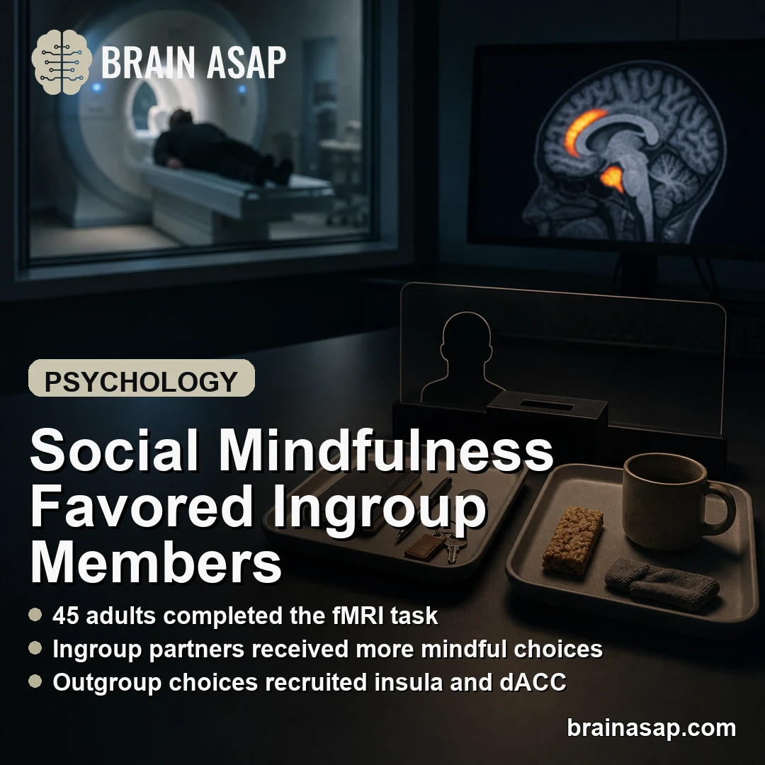 Social Mindfulness Favored Political Ingroup Members in fMRI Study