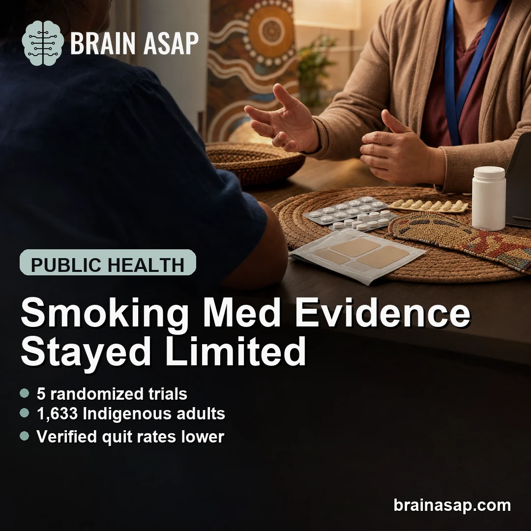Smoking-Cessation Medications Show Limited Trial Evidence in Indigenous Adults