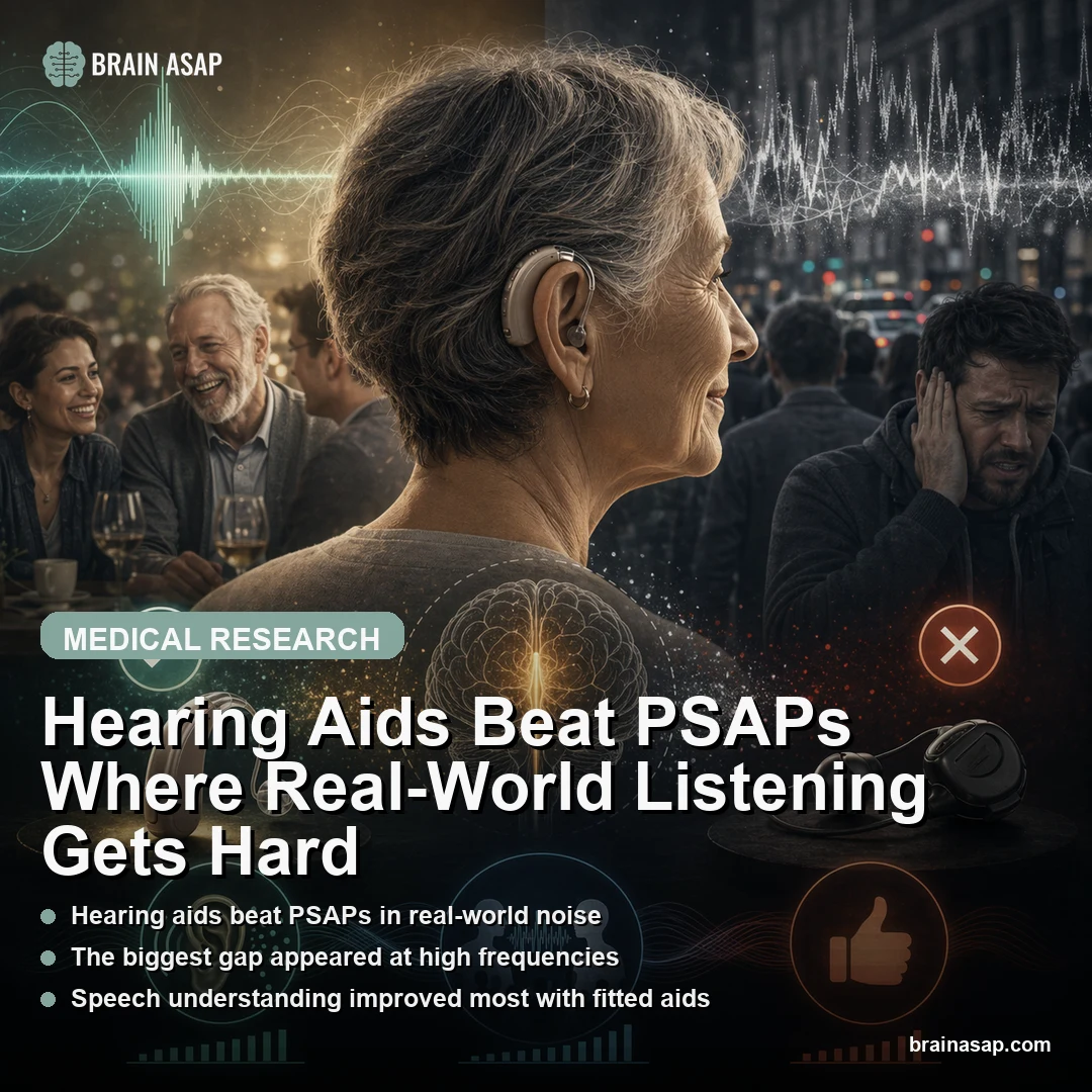 Hearing Aids Beat PSAPs for Speech-in-Noise Listening
