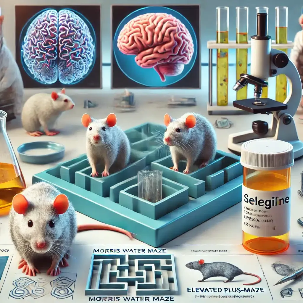 Selegiline Reverses Anxiety & Memory Impairment in Amyloid Beta-Induced Alzheimers Model Rats (2024 Study)