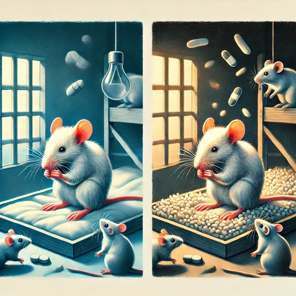 Allopregnanolone vs. Diazepam: Antidepressant Effects via Brain Activity Modulation (2024 Mouse Study)
