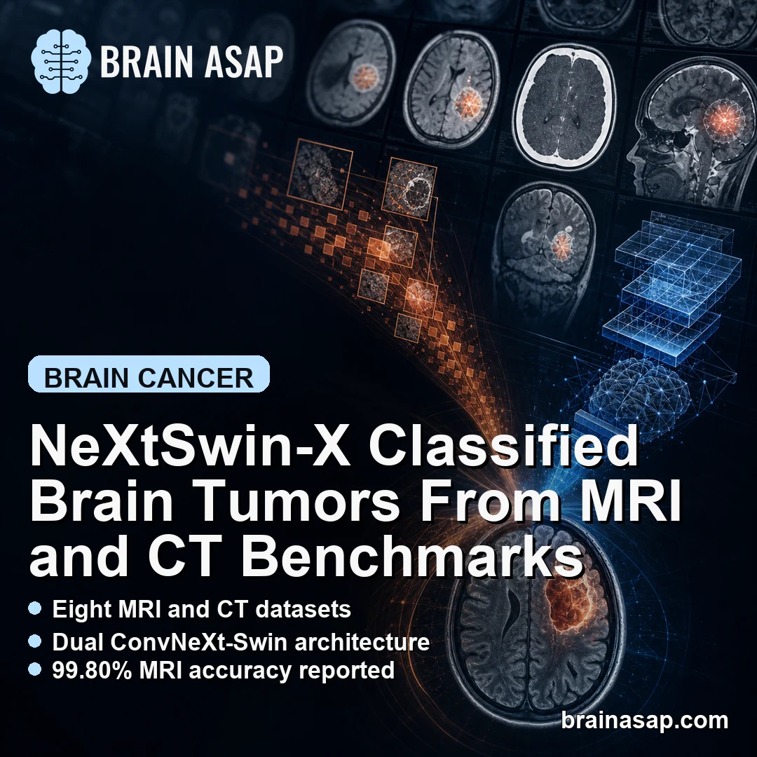 NeXtSwin-X Classified Brain Tumors From MRI and CT Benchmarks