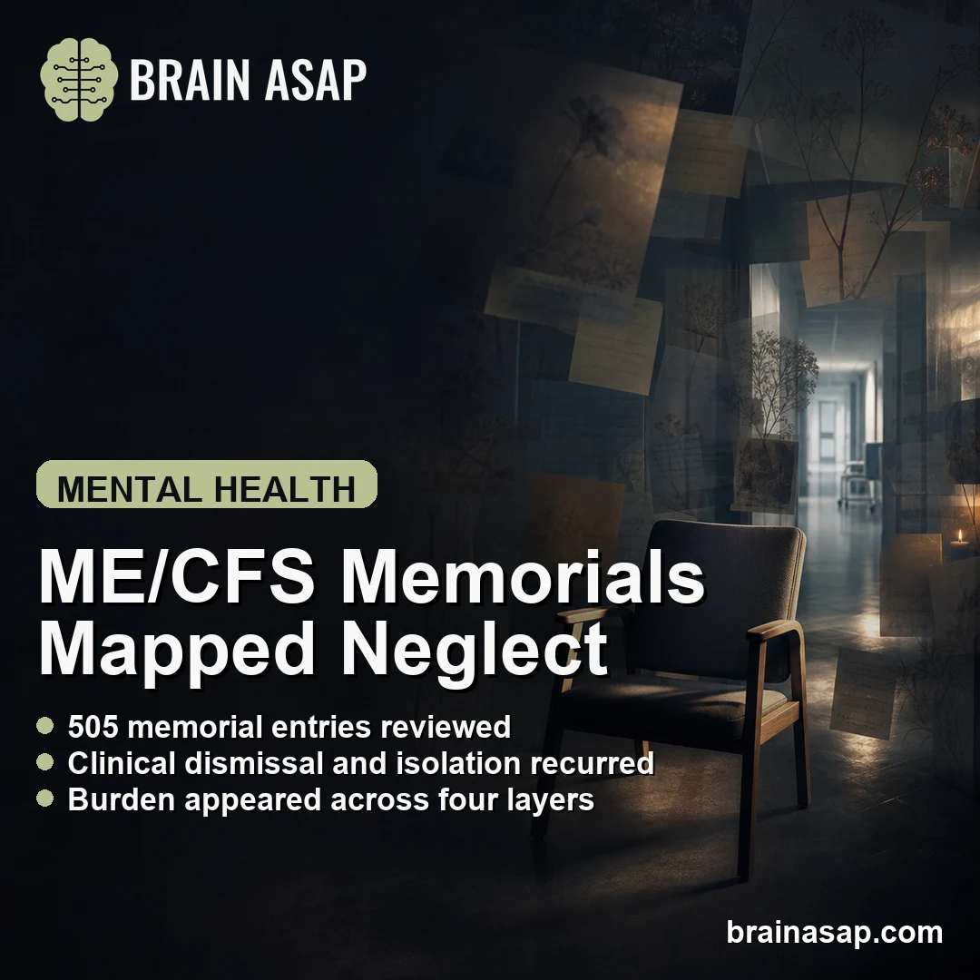 ME/CFS Memorial Entries Mapped Clinical Neglect and Social Isolation