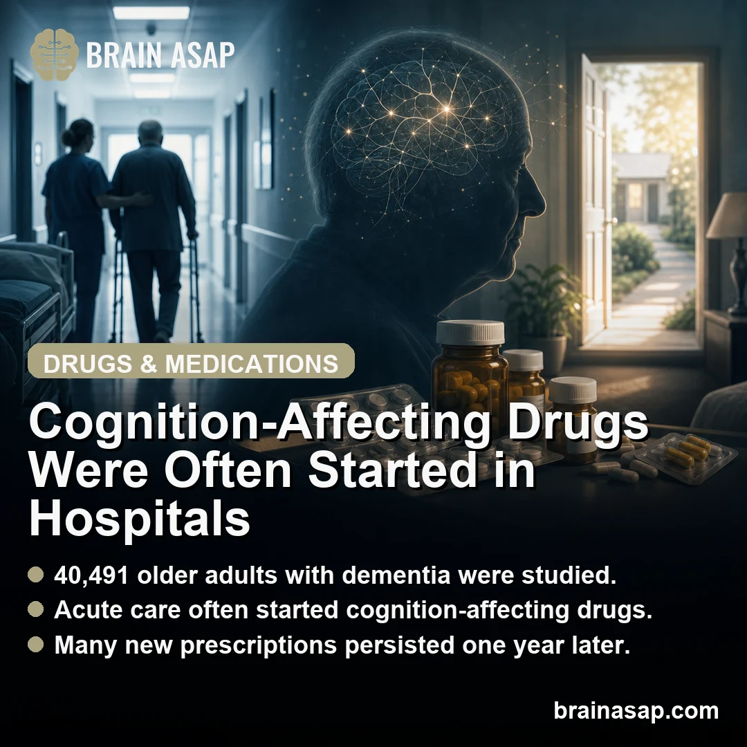 Acute and Post-Acute Settings Initiated Most Cognition-Altering Prescriptions in Older Adults With Dementia