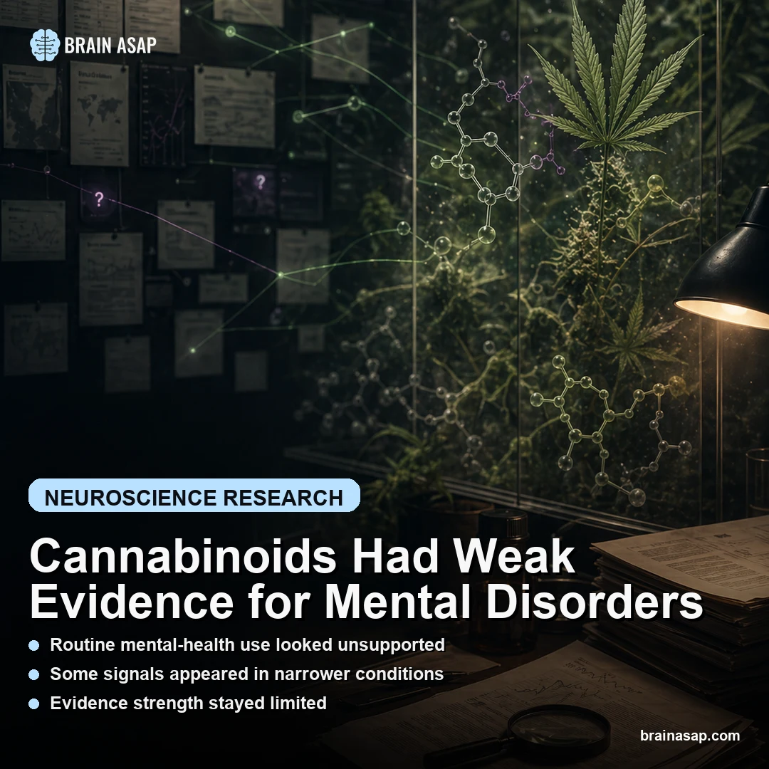 Medical Cannabis for Anxiety, PTSD, and Sleep: Cannabinoid Evidence Remains Weak