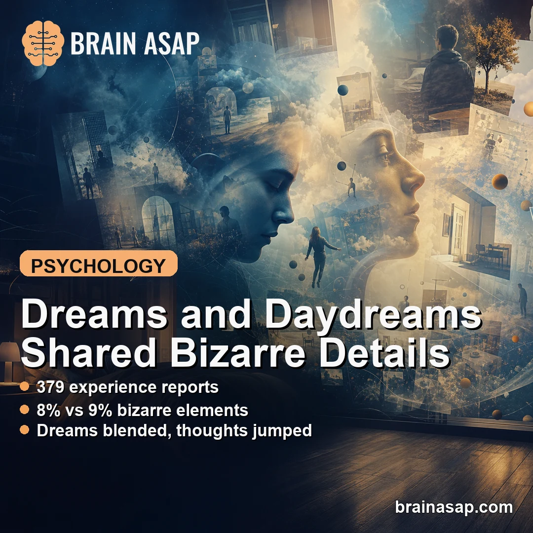 Dreams and Mind Wandering Had Similar Bizarre-Element Density