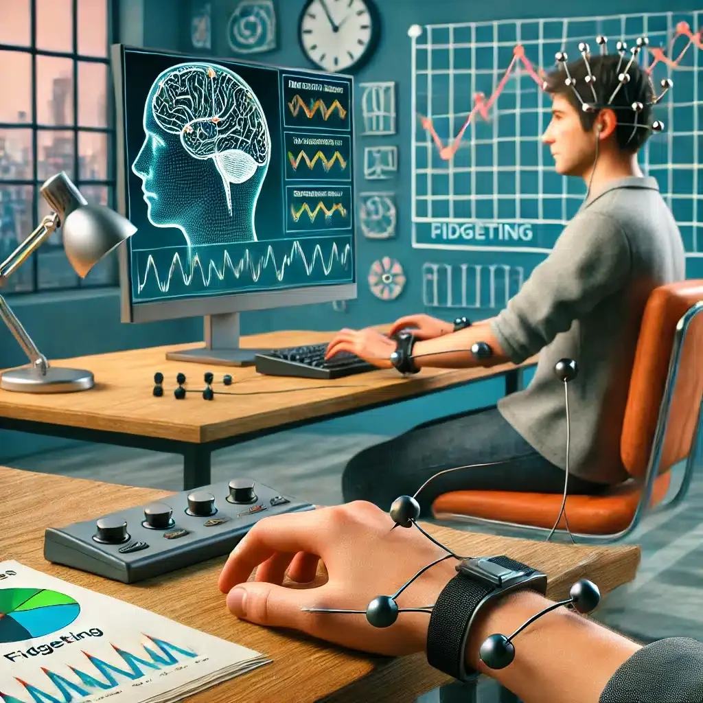 Fidgeting May Enhance Attention in Adults with ADHD During Cognitively Demanding Tasks (2024 Study)