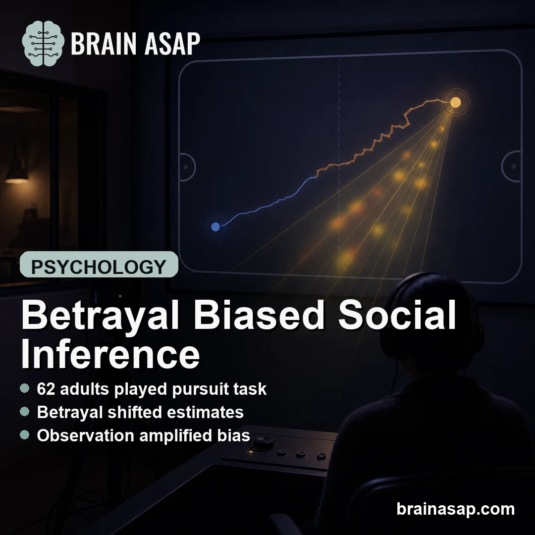 Betrayal Biased Social Inference Through Selective Observation