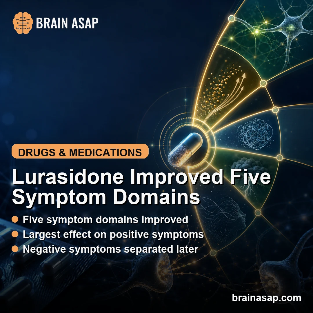 Lurasidone 40 mg Improved Five PANSS Symptom Domains in Acute Schizophrenia
