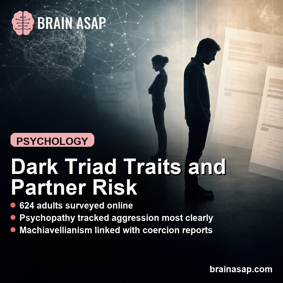 Dark Triad Traits Linked to Aggressive Relationship Expectations