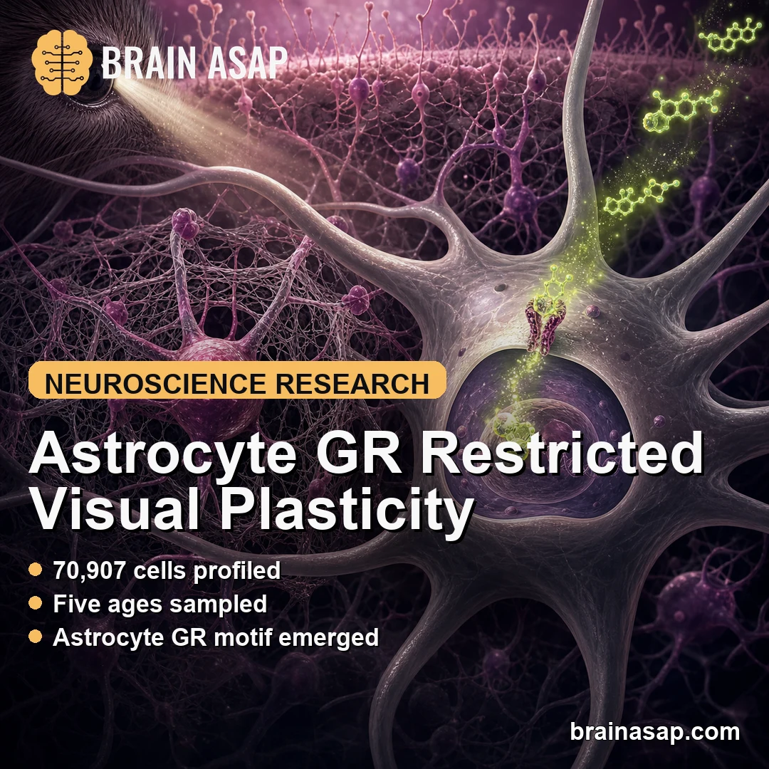Astrocyte Glucocorticoid Receptor Signaling Restricted Visual Cortex Plasticity