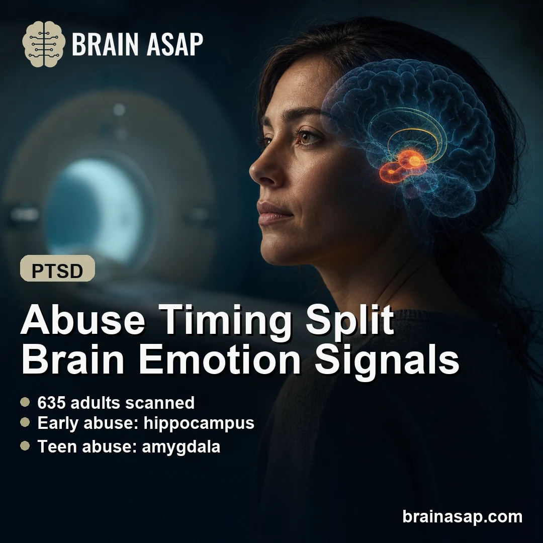 Childhood Abuse Timing Linked to Hippocampus and Amygdala Emotion Responses