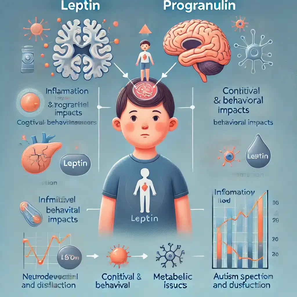 Autism Linked to High Leptin & Low Progranulin in Children (2024 Meta-Analysis)