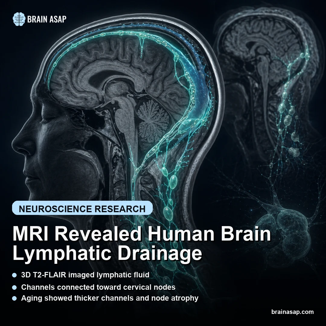 MRI Traced a Possible Brain Drainage Route Without Contrast Dye