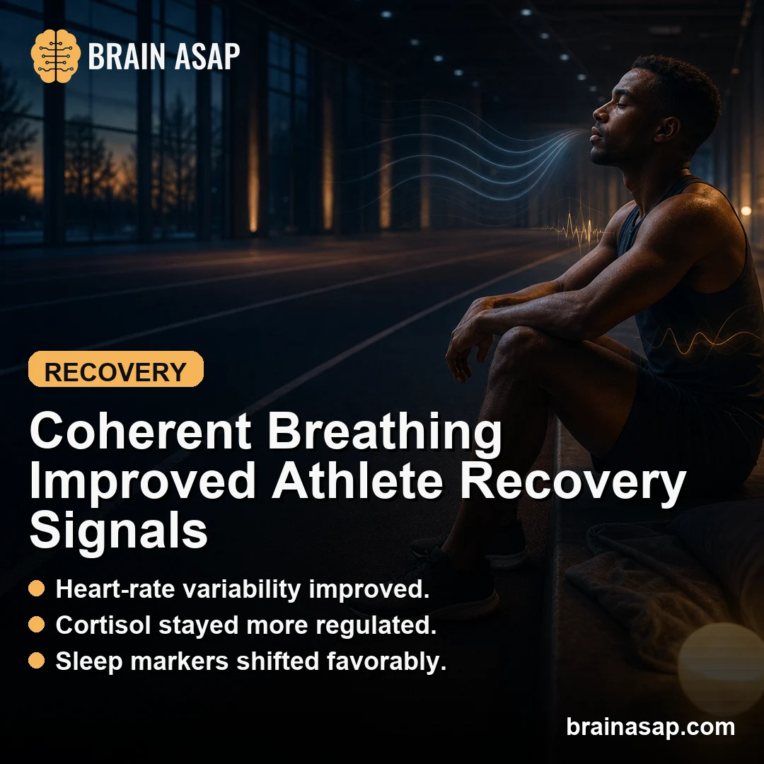 Coherent Breathing Improved Recovery Markers in Trained Athletes