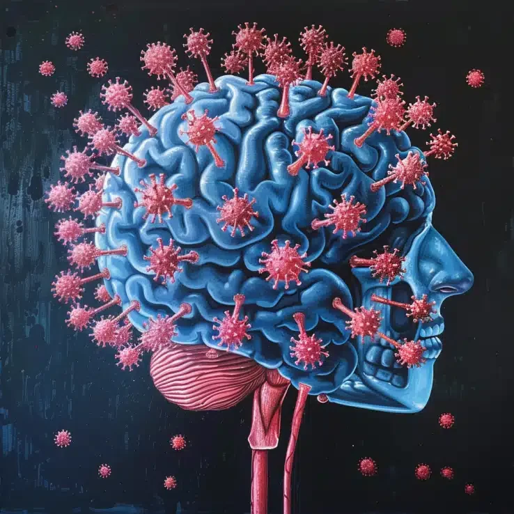 1-Year Post-COVID Neuropsychiatric Symptoms: Fatigue, Cognition, Anxiety, Depression, Headache, Dizziness (2024 Study)