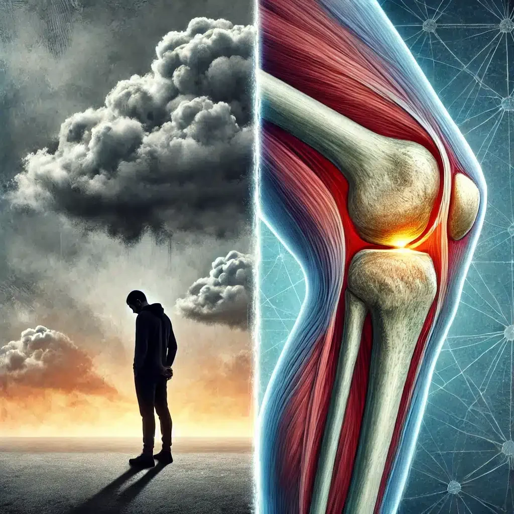 Depression Linked to Increased Risk of Knee Osteoarthritis (2024 Study)