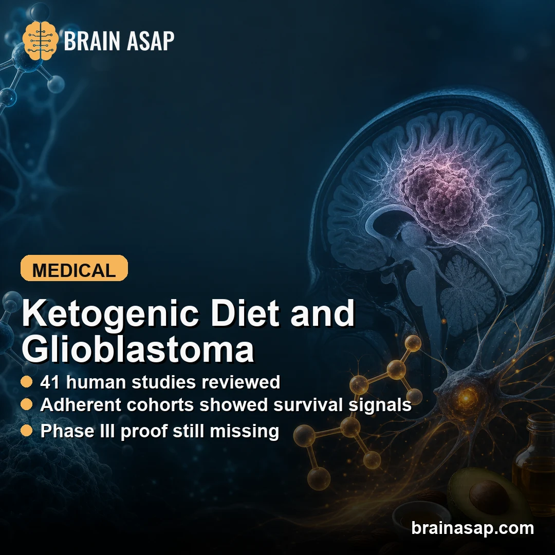 Ketogenic Diet Review Reported Glioblastoma Survival Signals Without Phase III Proof