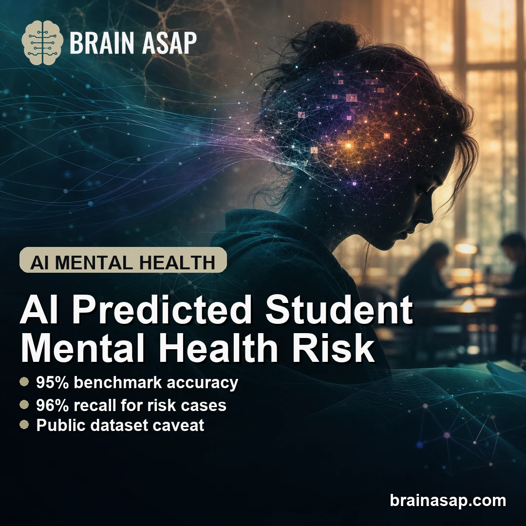 AI Model Predicted Student Mental Health Risk With 95% Accuracy