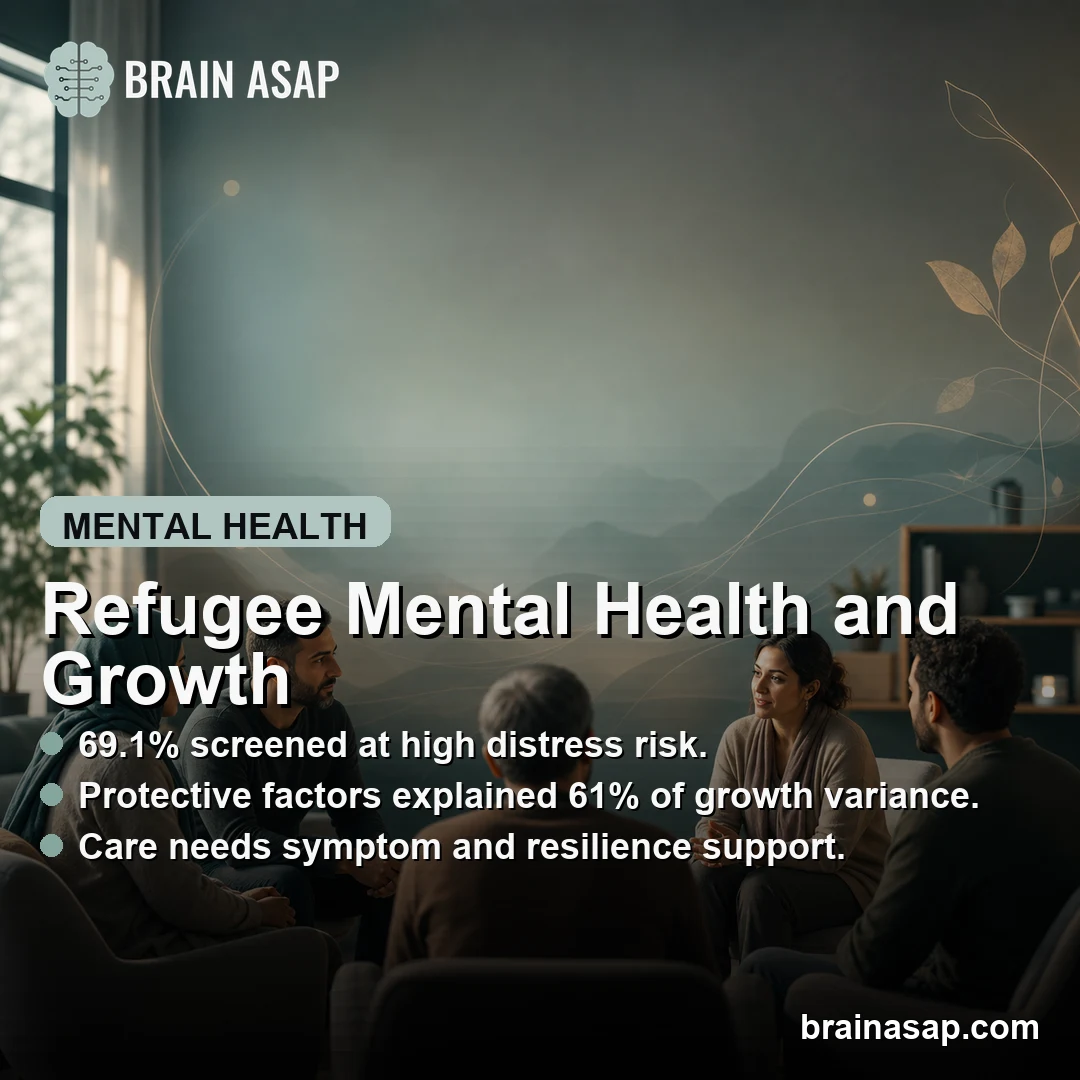 Farsi-Speaking Refugees in Germany Had High Emotional Distress Risk