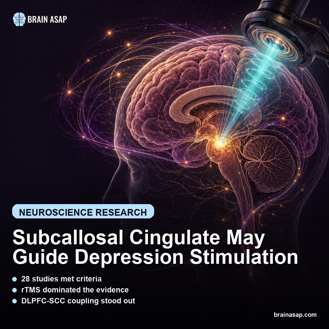 Subcallosal Cingulate May Guide Depression Stimulation