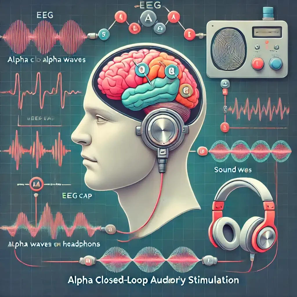 Alpha Closed-Loop Auditory Stimulation Increases Alpha Brain Waves & Alters Sleep (2024 Study)