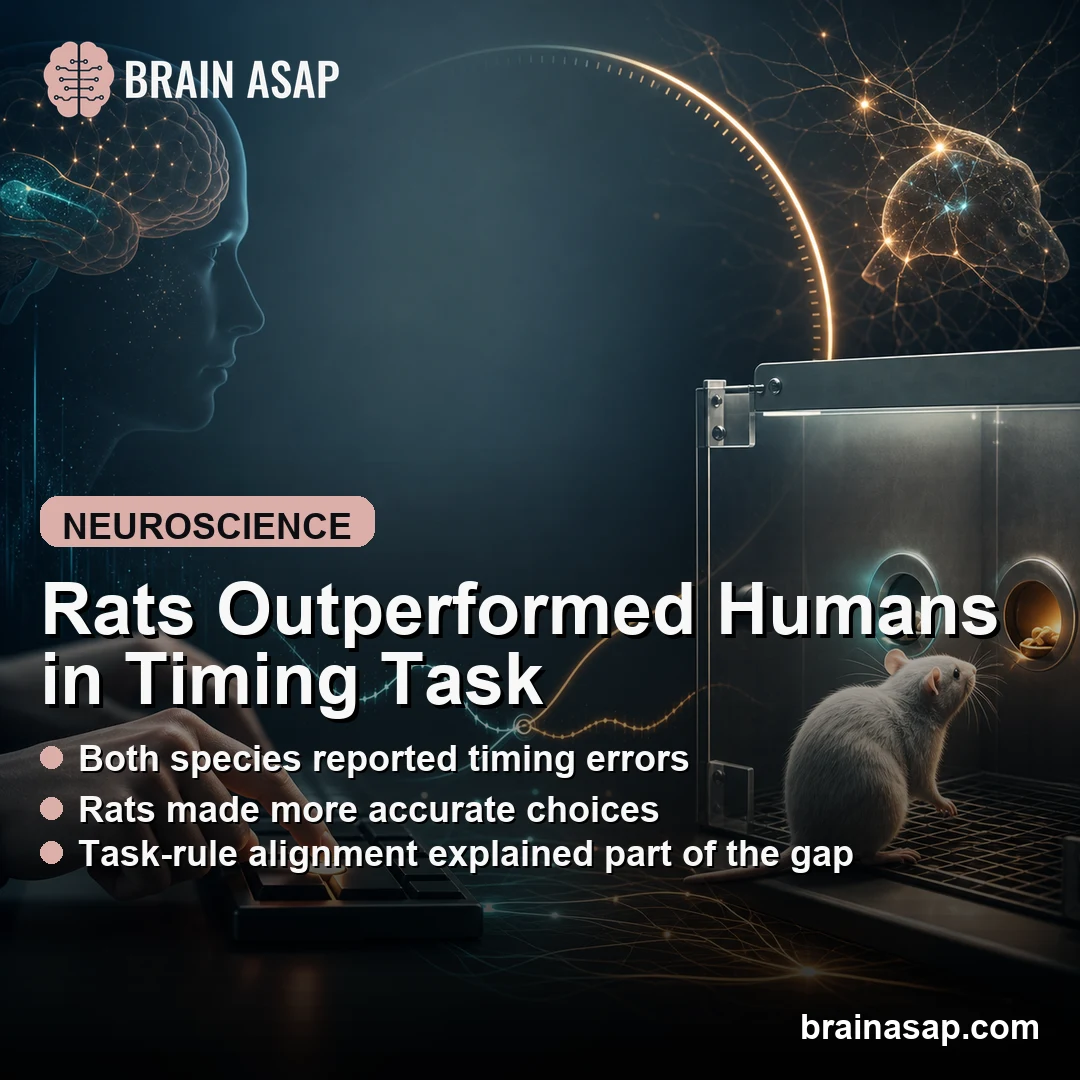 Rats Outperformed Humans in 2-Second Temporal Error Monitoring Task