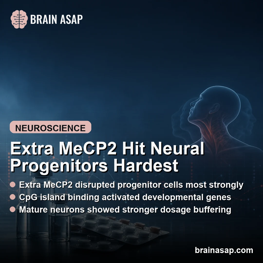 MeCP2 Overexpression Disrupted Neural Progenitor Cells More Than Mature Neurons