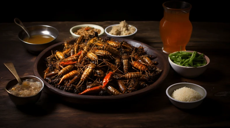 Edible Insects as Eco-Friendly Food: Health Benefits & Challenges of Eating Bugs