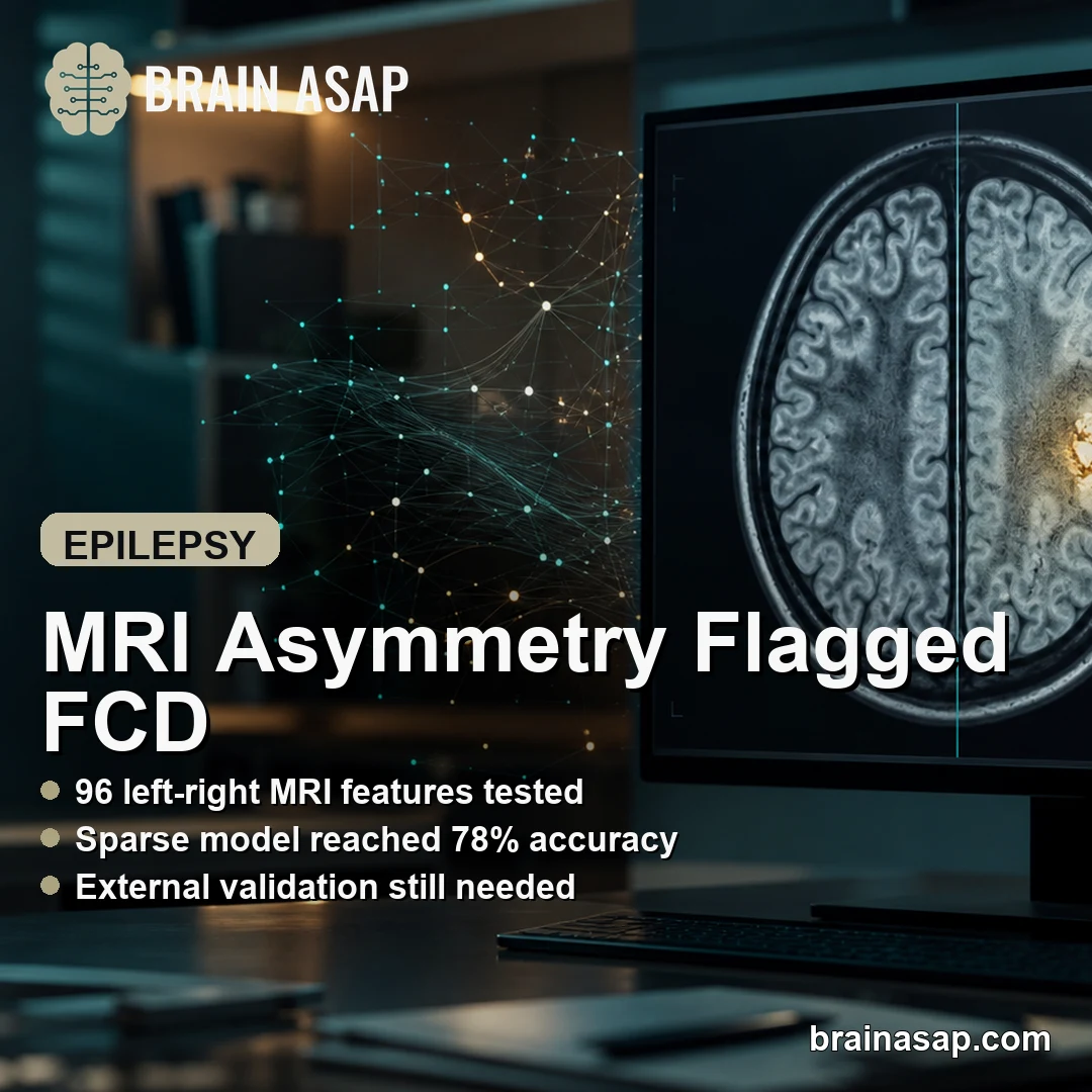 Hemispheric Asymmetry MRI Model Classified Focal Cortical Dysplasia in Epilepsy