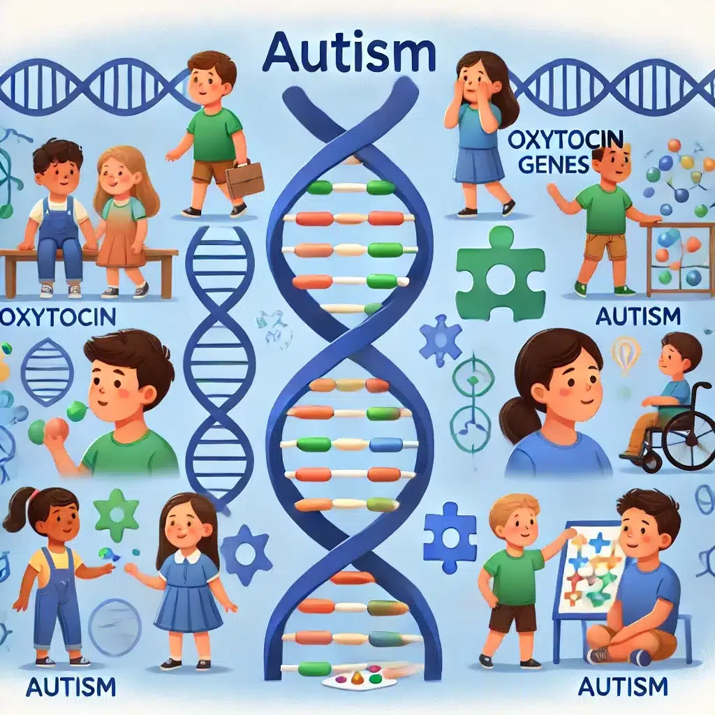 OXTR (Oxytocin) Gene Variants in Autism & Neurotypical Children Explain Social Skills (2024 Study)