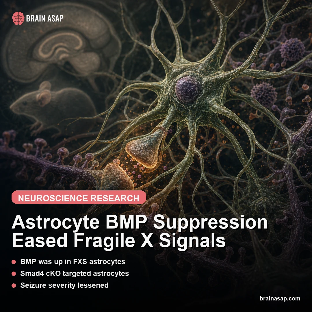 Astrocyte BMP Suppression Reduced Audiogenic Seizures in Fragile X Mice