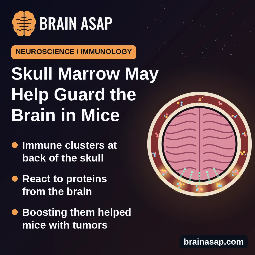 Skull Bone Marrow May Help Protect the Brain, Mouse Study Finds