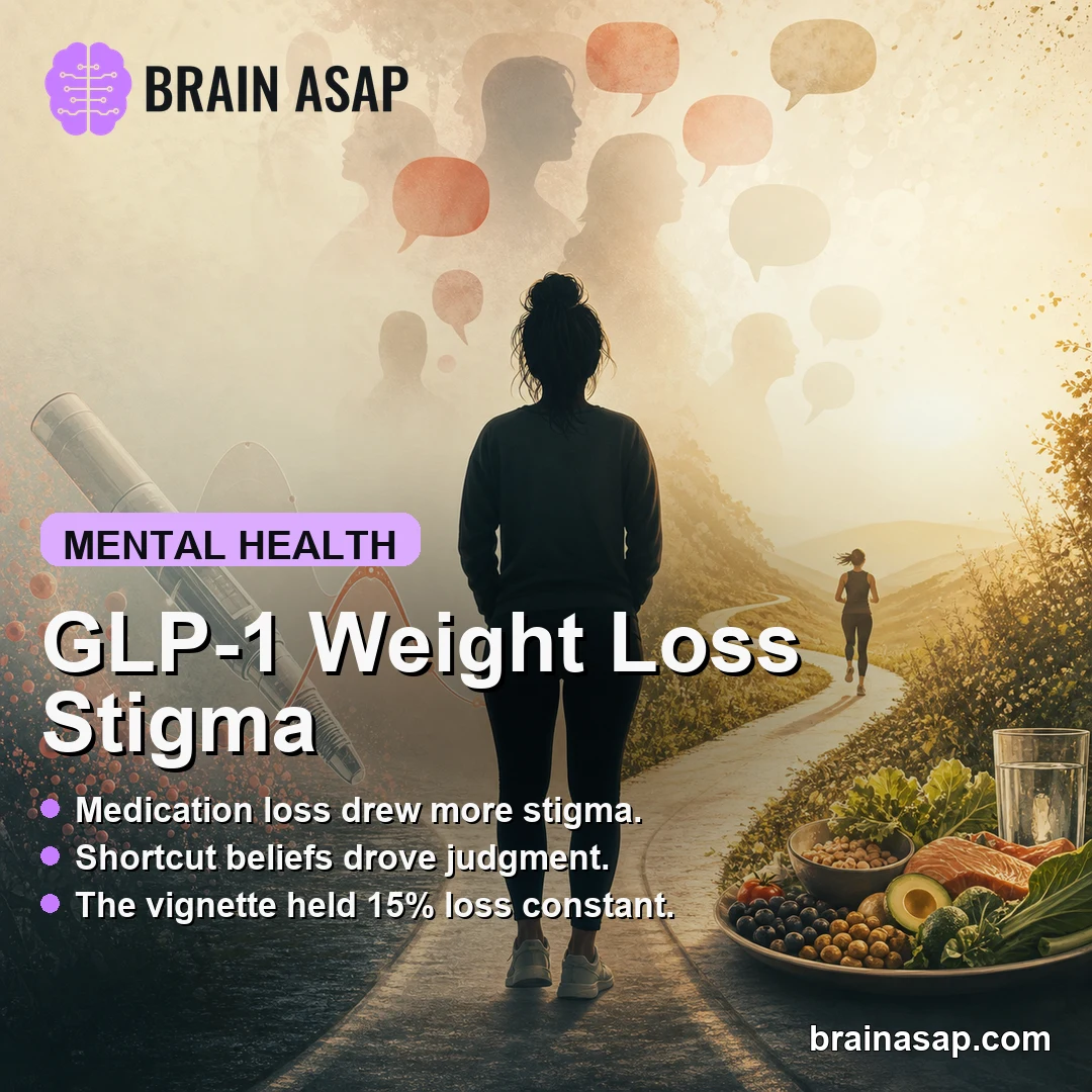 GLP-1 Weight Loss Drew More Stigma Through Shortcut Beliefs