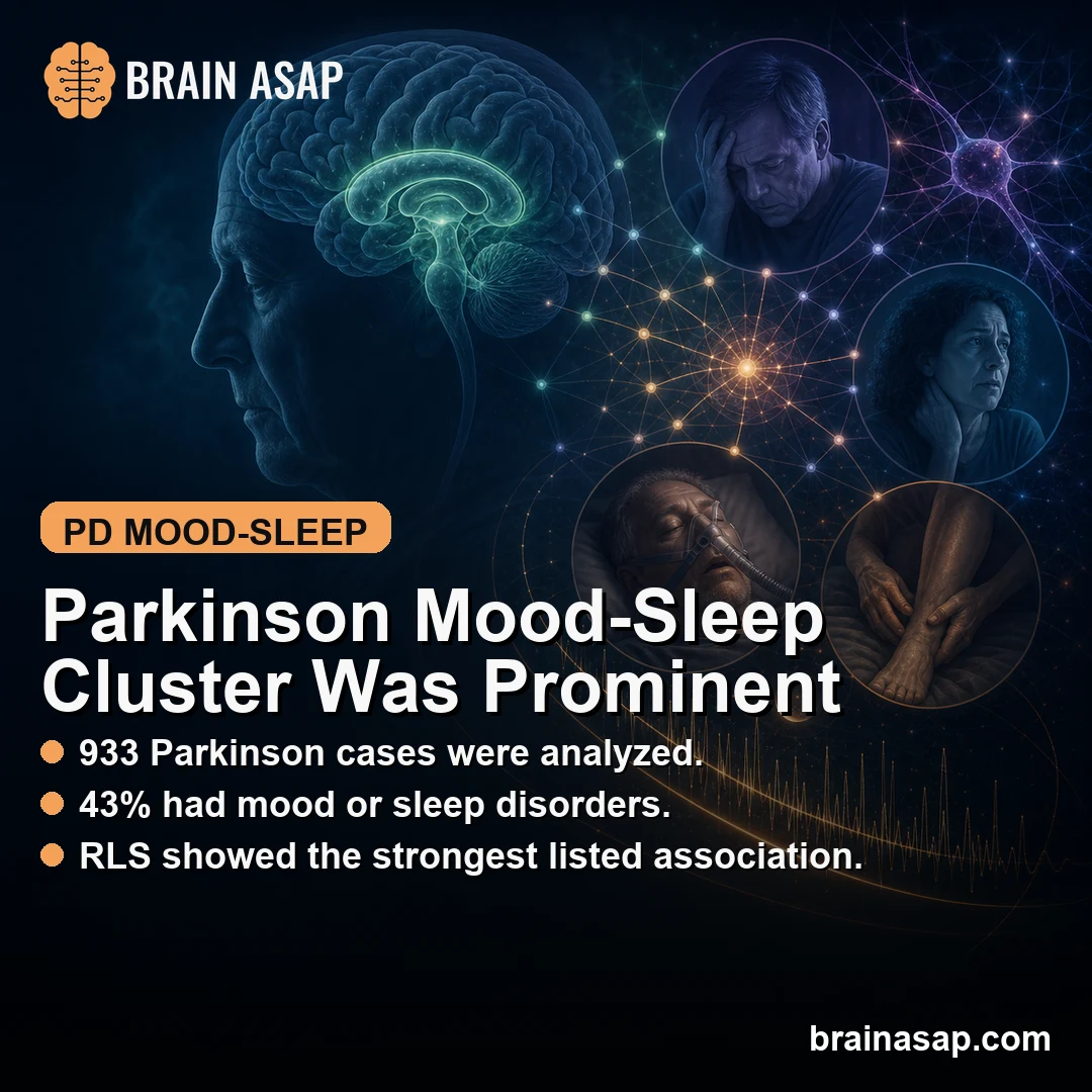 Parkinson’s Patients Had a Prominent Mood-Sleep Cluster