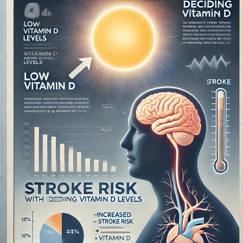 Low Vitamin D Increases Stroke Risk & Worsens Post-Stroke Prognosis (2024 Meta-Analysis)