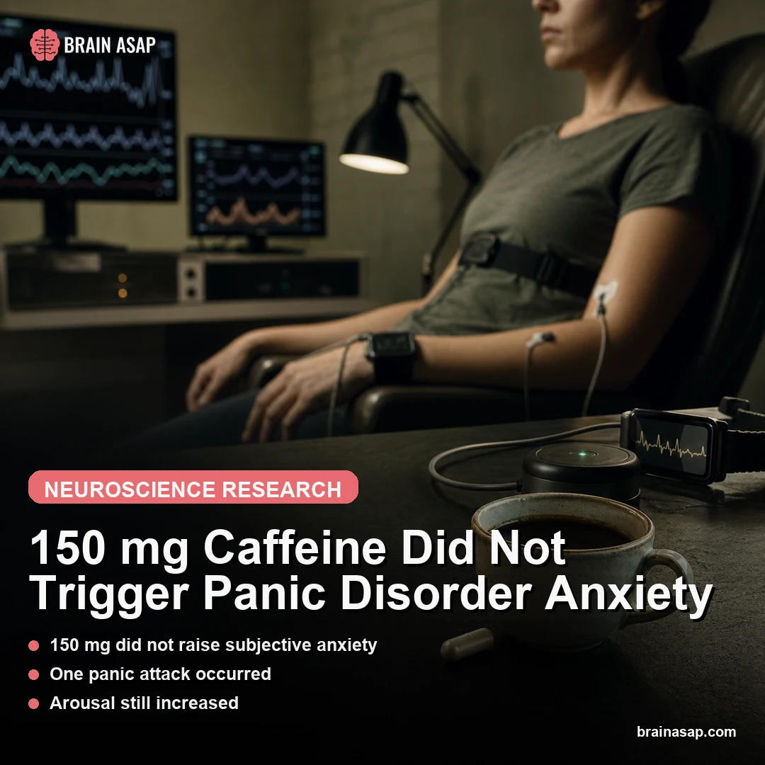 150 mg Caffeine Did Not Trigger Panic Disorder Anxiety