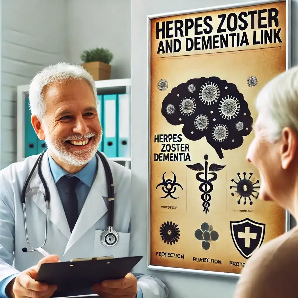 Herpes Zoster Vaccination Linked to Lower Dementia Risk (2024 Meta-Analysis)