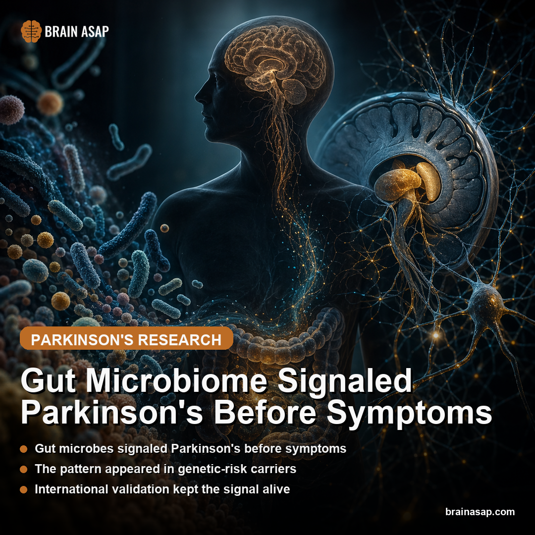 Gut Microbiome Signal Appeared Before Parkinson’s Symptoms