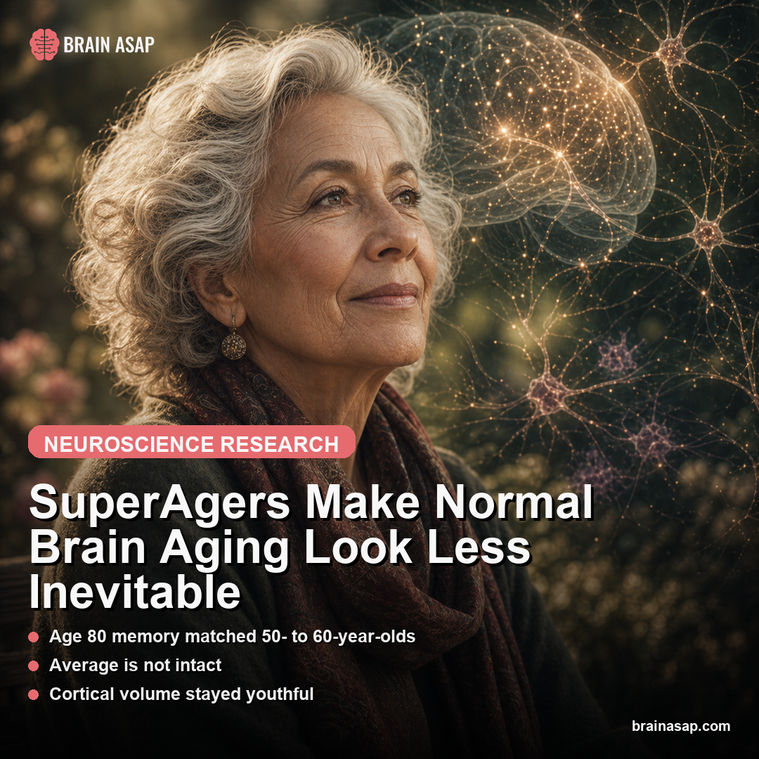 SuperAgers Reveal Biology of Preserved Memory