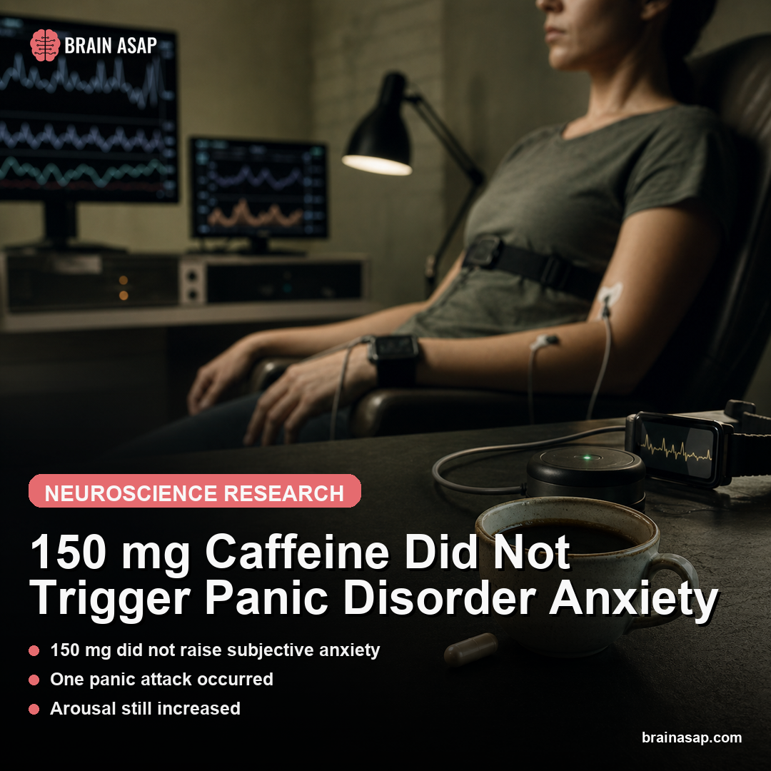 150 mg Caffeine Did Not Trigger Panic Disorder Anxiety