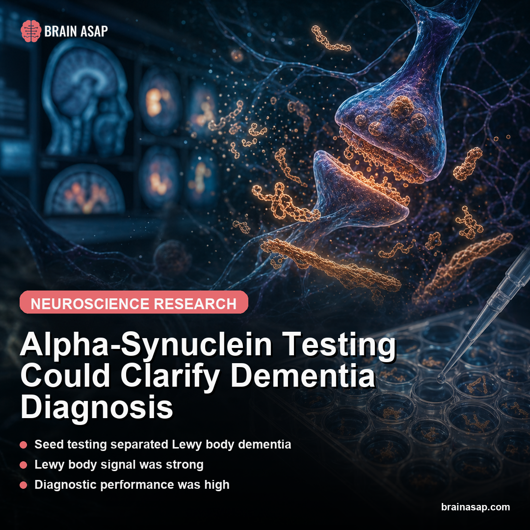 Alpha-Synuclein Testing Could Clarify Dementia Diagnosis