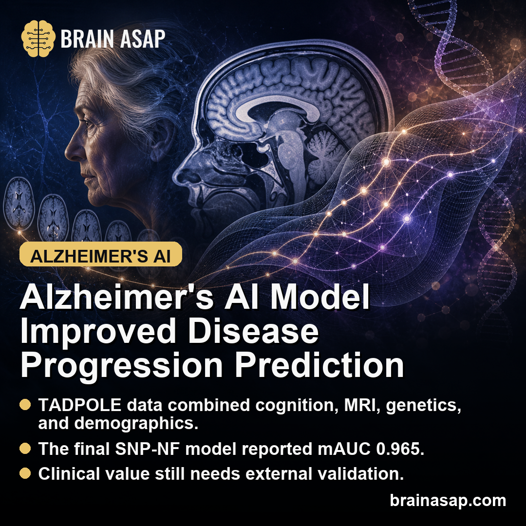 Alzheimer's AI Model Improved Disease Progression Prediction