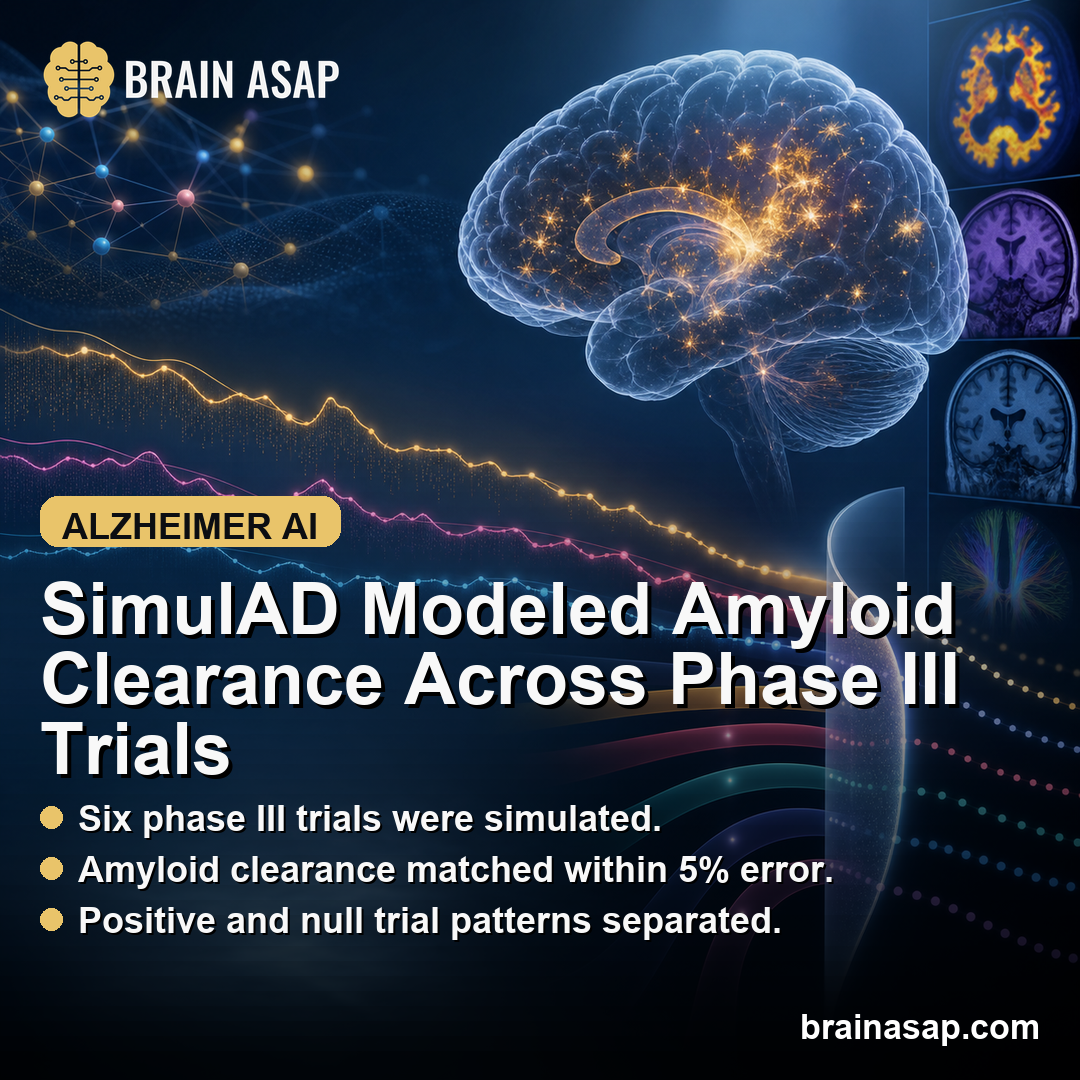 SimulAD Modeled Amyloid Clearance in Alzheimer's Trials
