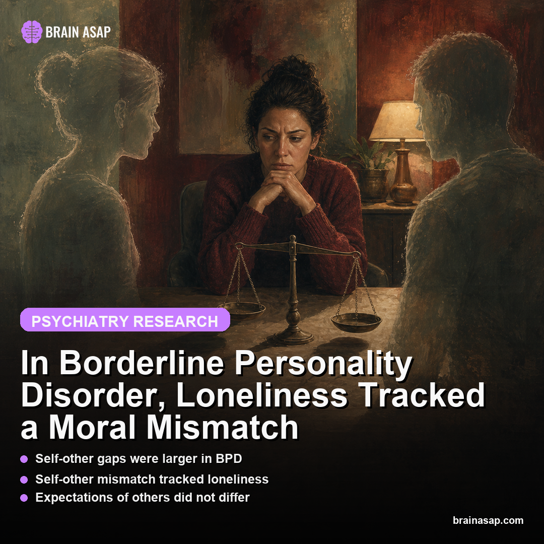 In Borderline Personality Disorder, Loneliness Tracked a Gap Between Self-View and Expectations