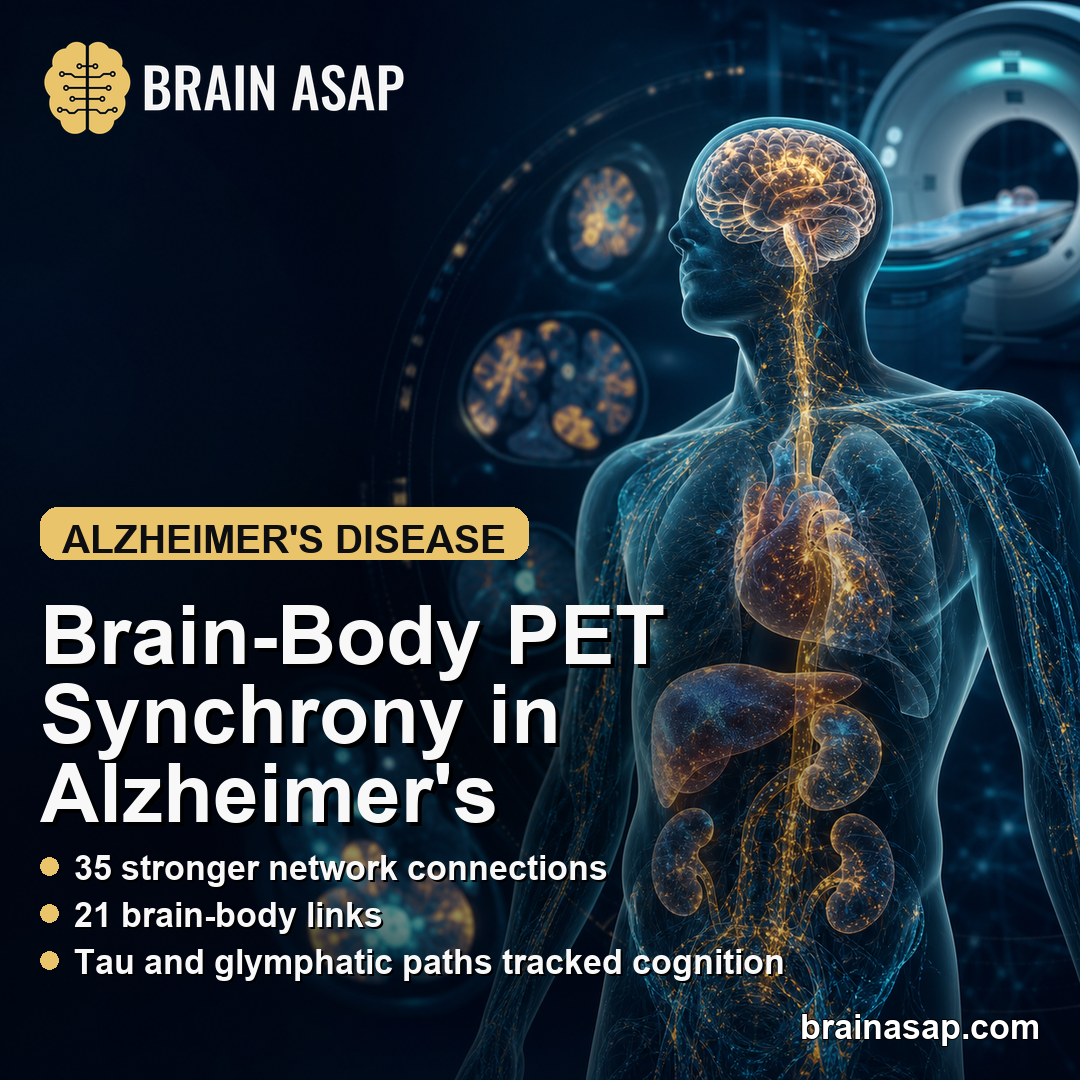 Brain-Organ Hypersynchrony Linked to Alzheimer's Cognitive Decline