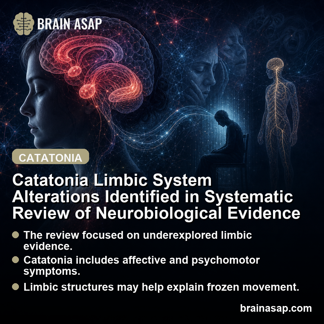 Catatonia Limbic System Alterations Identified in Systematic Review of Neurobiological Evidence