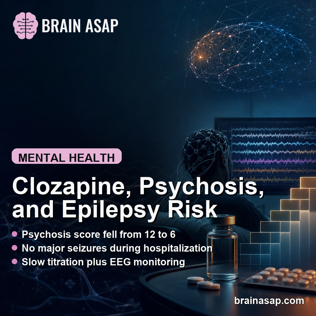 Clozapine Improved Treatment-Resistant Schizophrenia With Epilepsy in Case Report