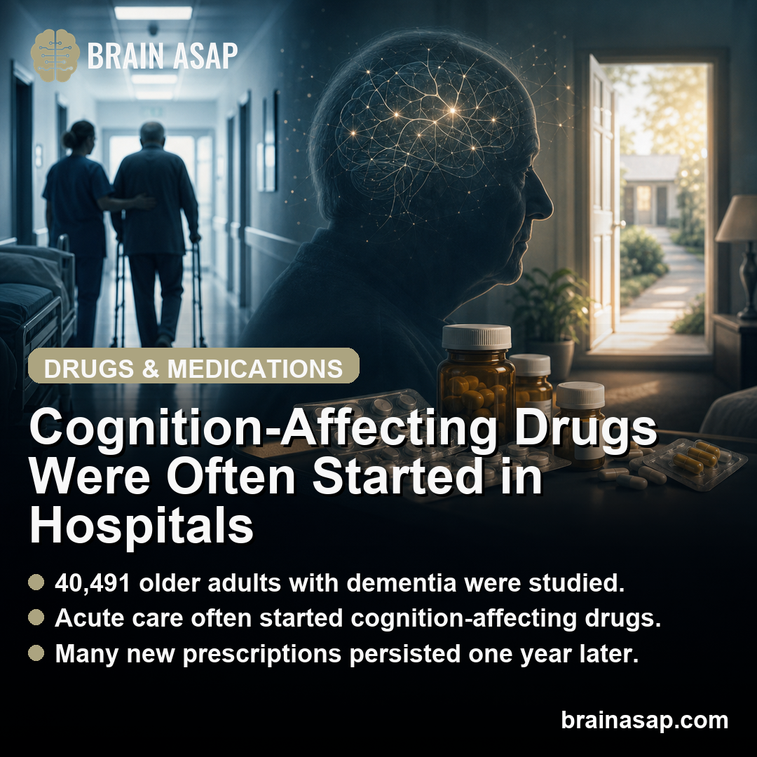 Acute and Post-Acute Settings Initiated Most Cognition-Altering Prescriptions in Older Adults With Dementia